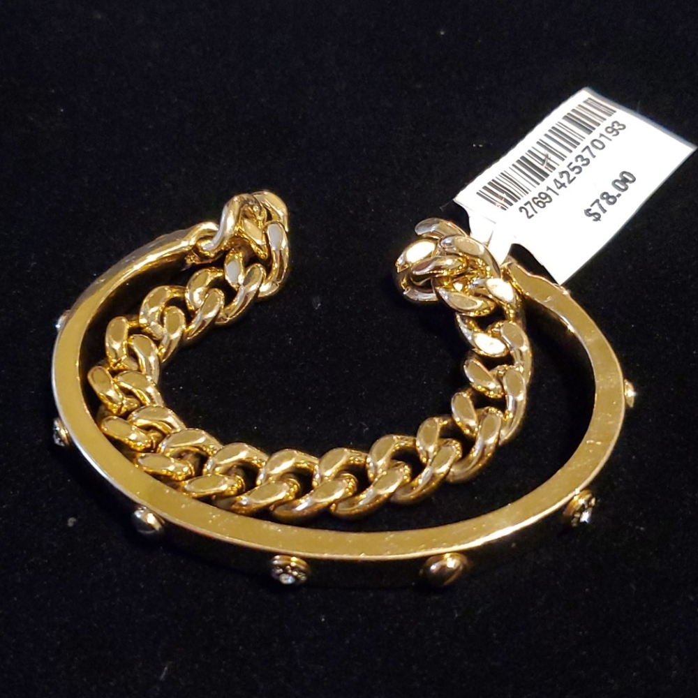 Henri Bendel Layered Cuff NWT